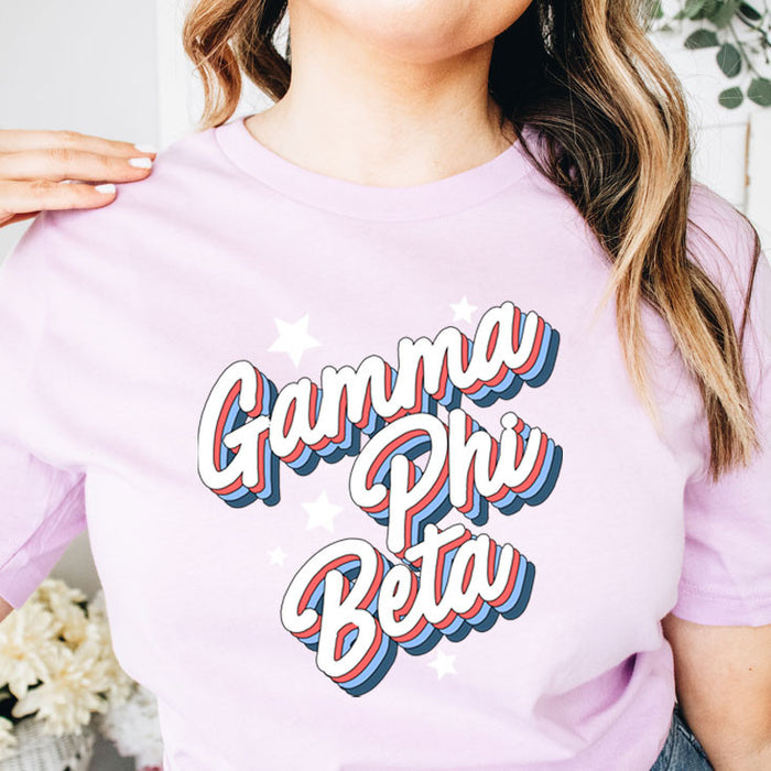 Gamma Phi Beta Flashback Tees Gamma Phi Beta Flashback Tees