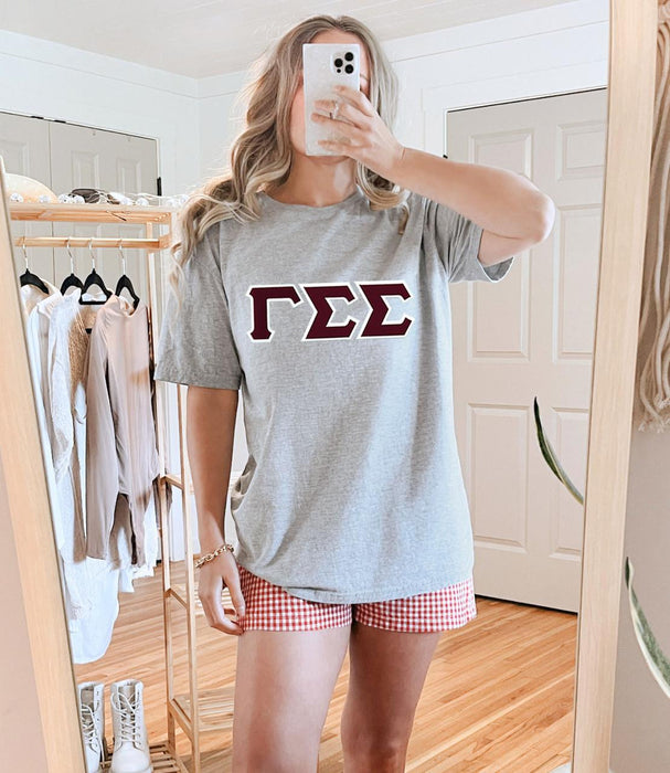 Gamma Sigma Sigma 2 Day Ship Twill Tee Gamma Sigma Sigma - 2 Day Ship Twill Tee