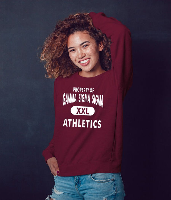 Gamma Sigma Sigma Athletics Crewneck Sweatshirt Gamma Sigma Sigma Athletics Crewneck Sweatshirt