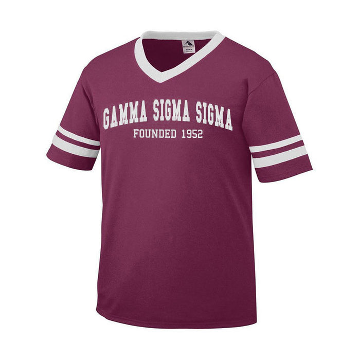 Gamma Sigma Sigma Boyfriend Style Founders Jersey Gamma Sigma Sigma Boyfriend Style Founders Jersey