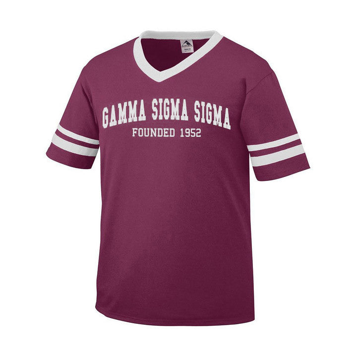 Gamma Sigma Sigma Boyfriend Style Founders Jersey Gamma Sigma Sigma Boyfriend Style Founders Jersey