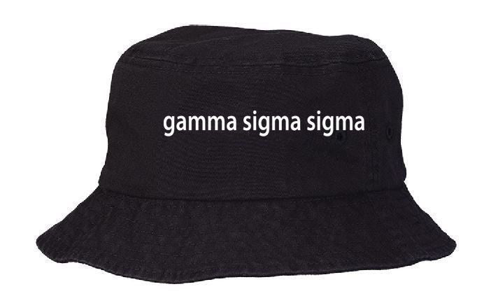 Gamma Sigma Sigma Bucket Hat Gamma Sigma Sigma Bucket Hat