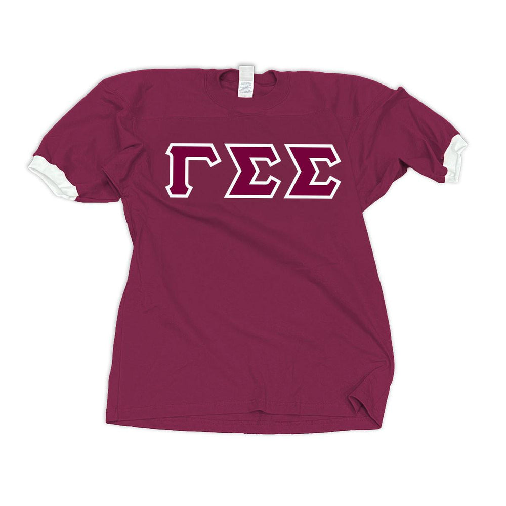 Gamma Sigma Sigma Classic Lettered Jersey Gamma Sigma Sigma Classic Lettered Jersey