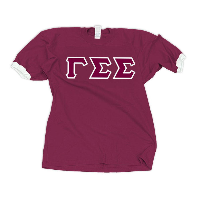 Gamma Sigma Sigma Classic Lettered Jersey Gamma Sigma Sigma Classic Lettered Jersey
