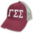 Gamma Sigma Sigma Distressed Trucker Hat Gamma Sigma Sigma Distressed Trucker Hat
