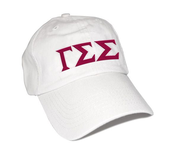 Gamma Sigma Sigma Greek Letter Hat Gamma Sigma Sigma Greek Letter Hat
