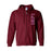 Gamma Sigma Sigma Heavy Full Zip Hoodie 3" Letters Gamma Sigma Sigma Heavy Full Zip Hoodie - 3