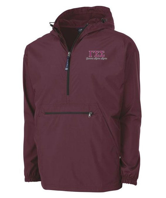 Gamma Sigma Sigma Pack N Go Pullover Gamma Sigma Sigma Pack-N-Go Pullover
