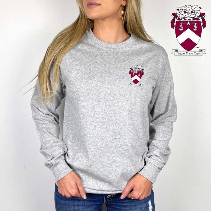 Discount Gamma Sigma Sigma Patch Crewneck DISCOUNT-Gamma Sigma Sigma Patch Crewneck