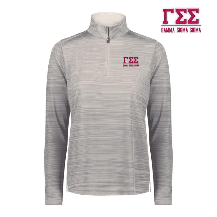 Gamma Sigma Sigma Pursuit Quarter Zip Pullover Gamma Sigma Sigma Pursuit Quarter Zip Pullover