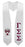Gamma Sigma Sigma Super Crest Shield Graduation Stole Gamma Sigma Sigma Super Crest - Shield Graduation Stole