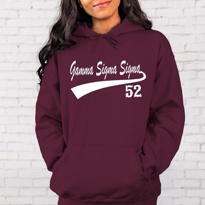 Gamma Sigma Sigma Tail Hooded Sweatshirts Gamma Sigma Sigma Tail Hooded Sweatshirts
