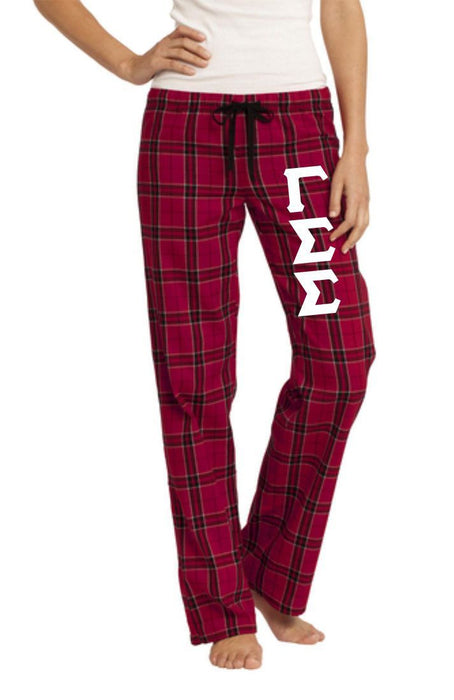 Gamma Sigma Sigma Women's Flannel Plaid Pant Pj's Gamma Sigma Sigma Women's Flannel Plaid Pant - PJ's