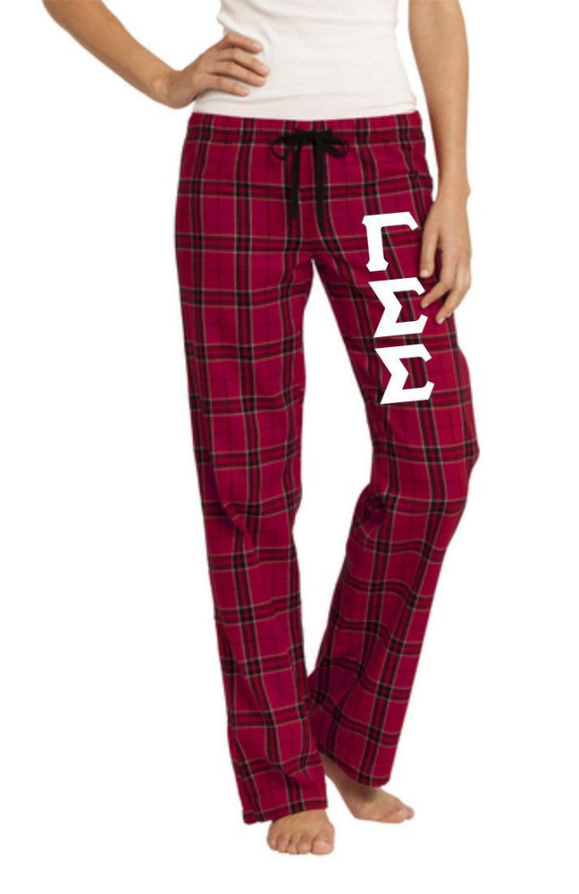 Gamma Sigma Sigma Women's Flannel Plaid Pant Pj's Gamma Sigma Sigma Women's Flannel Plaid Pant - PJ's