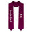 Gamma Sigma Sigma Greek Lettered Graduation Sash Stole With Crest Gamma Sigma Sigma Greek Lettered Graduation Sash Stole With Crest