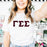 Gamma Sigma Sigma Custom Twill Tee Gamma Sigma Sigma Custom Twill Tee