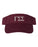 Gamma Sigma Sigma Greek Letter Visor Gamma Sigma Sigma Greek Letter Visor