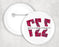 Gamma Sigma Sigma Big Floral Pin Buttons Gamma Sigma Sigma Big Floral Pin Buttons