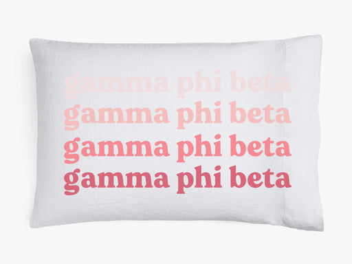 Gamma Phi Beta Gamma Phi Beta Ombre Retro Pillowcases