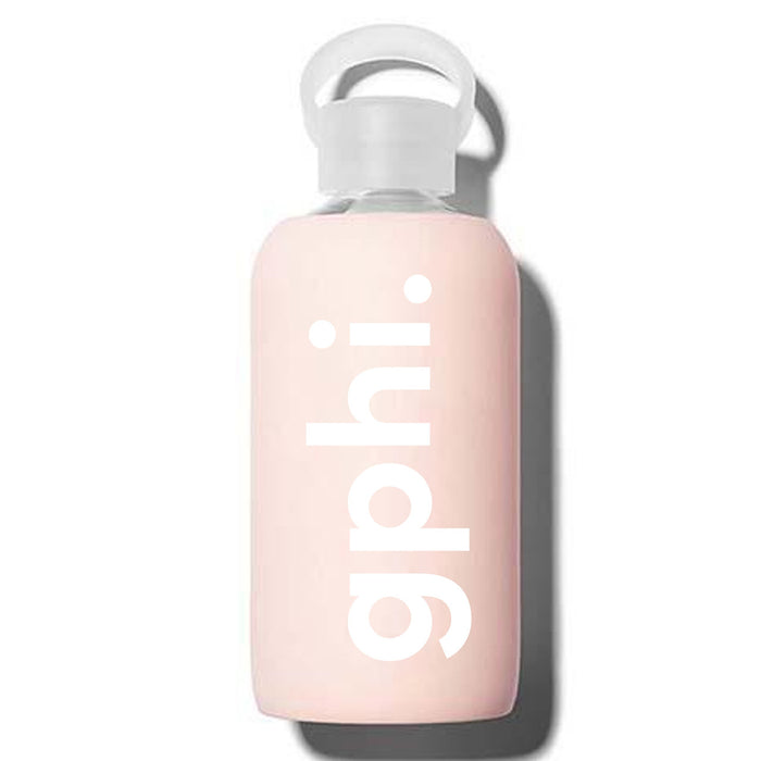 Gamma Phi Beta Glass Silicone Sleeve Water Bottles Gamma Phi Beta Glass Silicone Sleeve Water Bottles