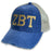 Zeta Beta Tau Distressed Trucker Hat Zeta Beta Tau Distressed Trucker Hat