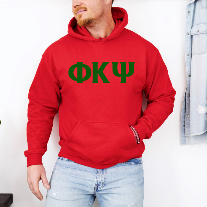 Phi Kappa Psi Letter Hoodie Phi Kappa Psi letter Hoodie