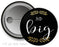 Alpha Phi Big Sister Faux Gold Foil And Black Sorority Pinback Button Alpha Phi Big Sister Faux Gold Foil and Black Sorority Pinback  Button