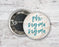 Phisig Phi Sigma Sigma Marble Greek Pinback Sorority Button PhiSig Phi Sigma Sigma Marble  Greek Pinback Sorority  Button