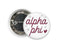 Alpha Phi Star Greek Pinback Sorority Button Alpha Phi Star  Greek Pinback Sorority  Button
