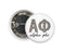 Alpha Phi Leopard Greek Pinback Sorority Button Alpha Phi Leopard  Greek Pinback Sorority  Button