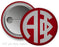 Alpha Phi Monogram Button Alpha Phi Monogram Button