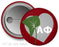 Alpha Phi Heart Button Alpha Phi Heart Button
