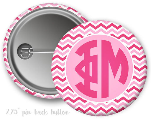 Phi Mu Phi Mu Chevron Button