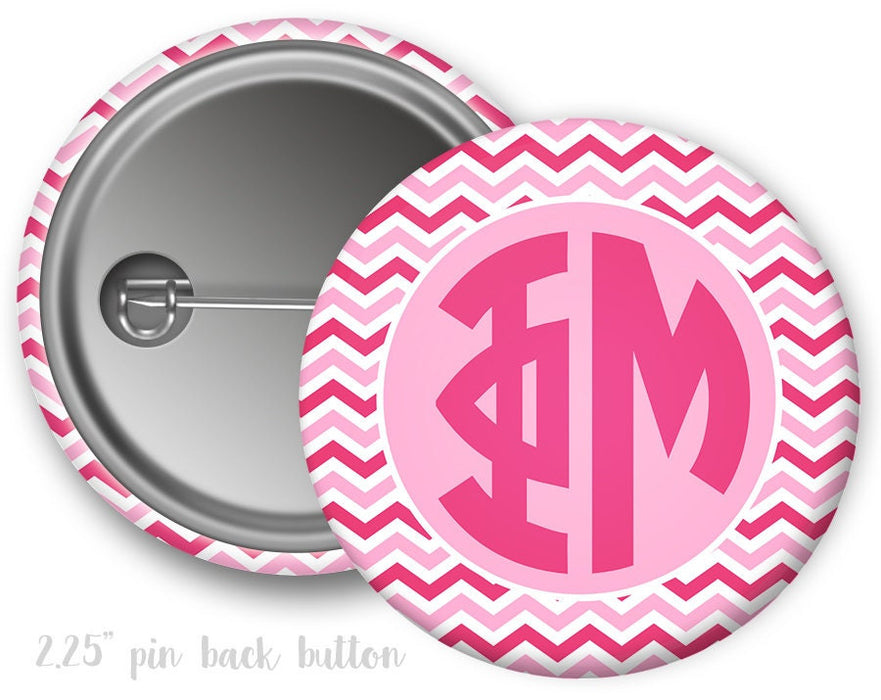 Phi Mu Chevron Button Phi Mu Chevron Button