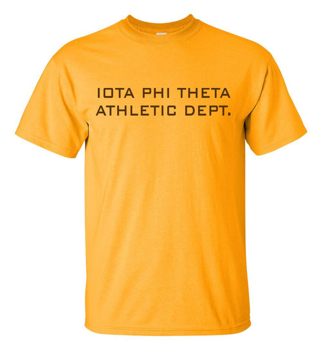 Iota Phi Theta Ath. Dept. Tee Iota Phi Theta Ath. Dept. T-shirts