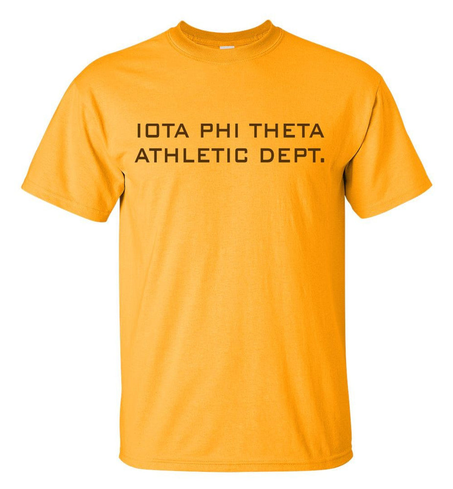 Iota Phi Theta Ath. Dept. Tee Iota Phi Theta Ath. Dept. T-shirts