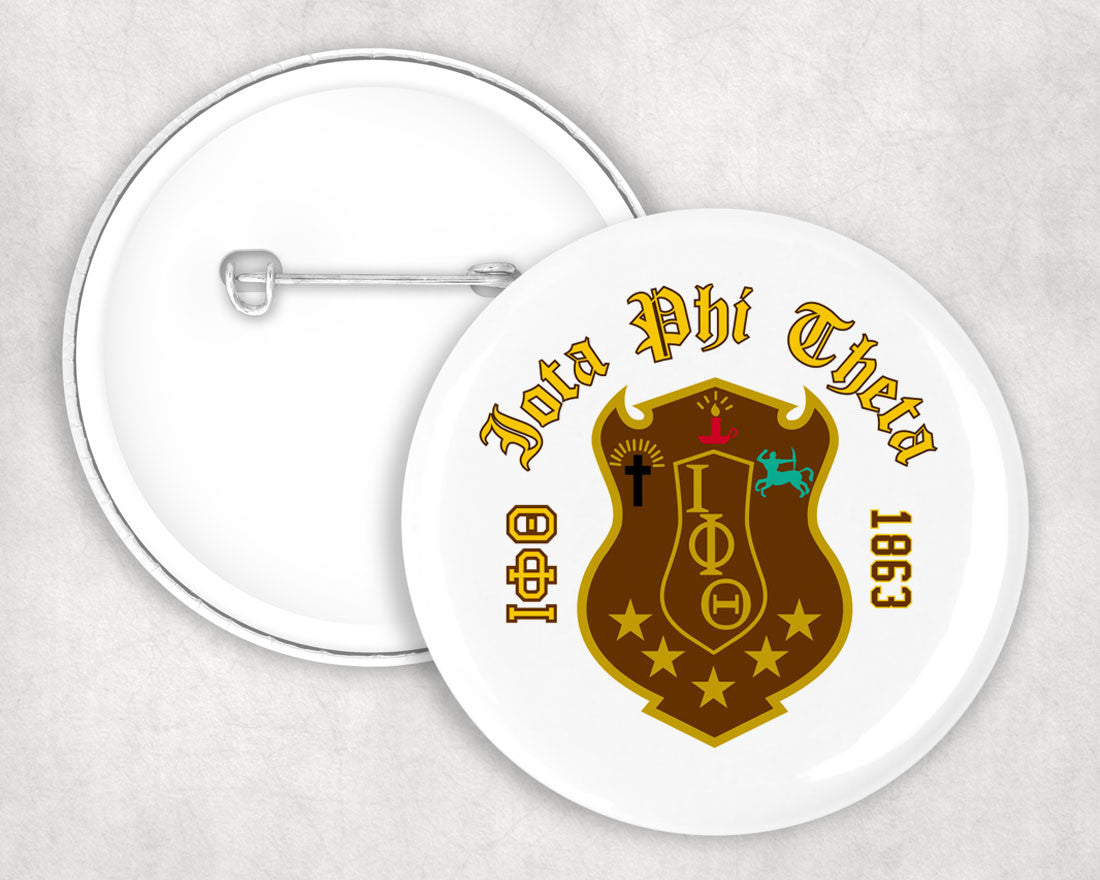 Iota Phi Theta Classic Crest Button Iota Phi Theta Classic Crest Button