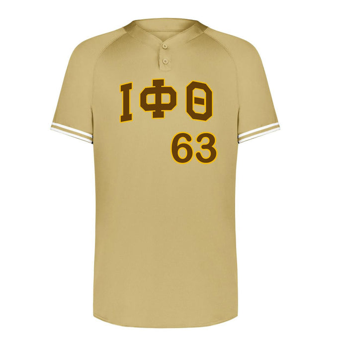 Iota Phi Theta Cutter Henley Jersey Iota Phi Theta Cutter Henley Jersey