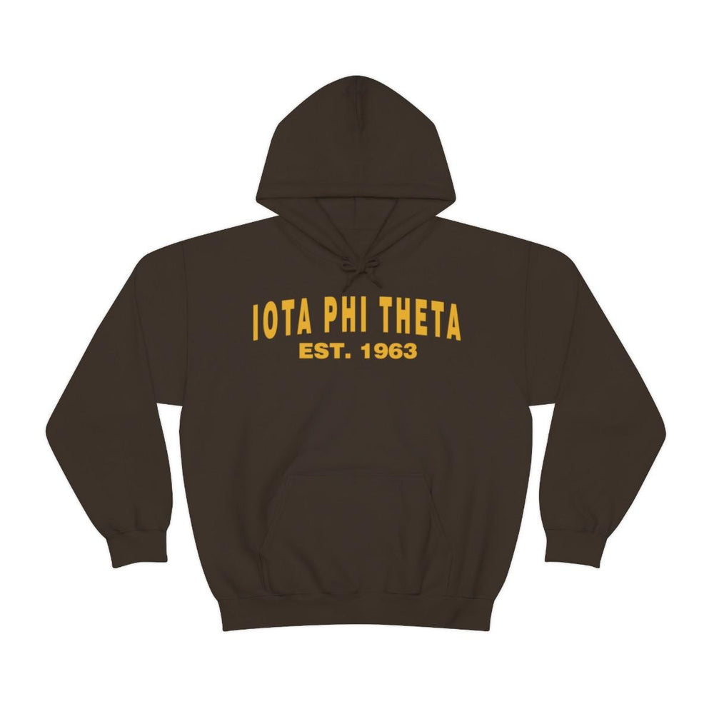 Iota Phi Theta Established Hooded Sweatshirts Iota Phi Theta Established Hooded Sweatshirts