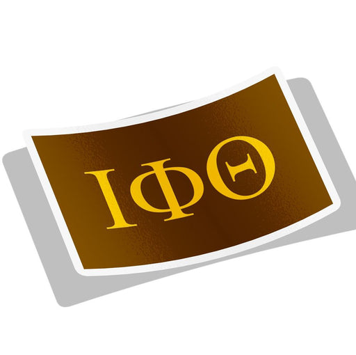 Iota Phi Theta Iota Phi Theta Flag Decal Sticker