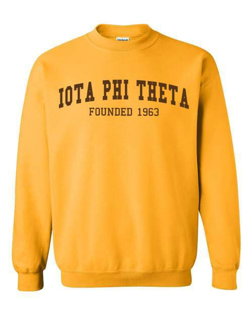 Iota Phi Theta Fraternity Founders Crew Sweatshirt Iota Phi Theta Fraternity Founders Crew Sweatshirt