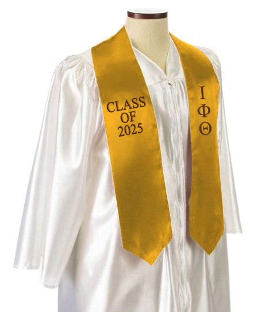 Iota Phi Theta Embroidered Graduation Sash Stole Iota Phi Theta Embroidered Graduation Sash Stole