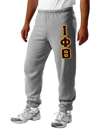 Iota Phi Theta Lettered Sweatpants Iota Phi Theta Lettered Sweatpants