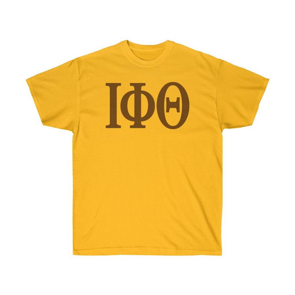 Printify Iota Phi Theta Lettered Tee $24.95 IOTA PHI THETA LETTERED TEE - $24.95