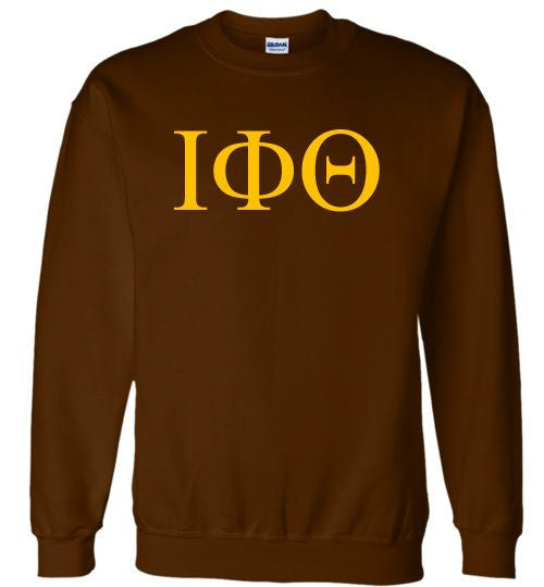Iota Phi Theta Lettered World Famous Greek Crewneck Iota Phi Theta Lettered World Famous Greek Crewneck