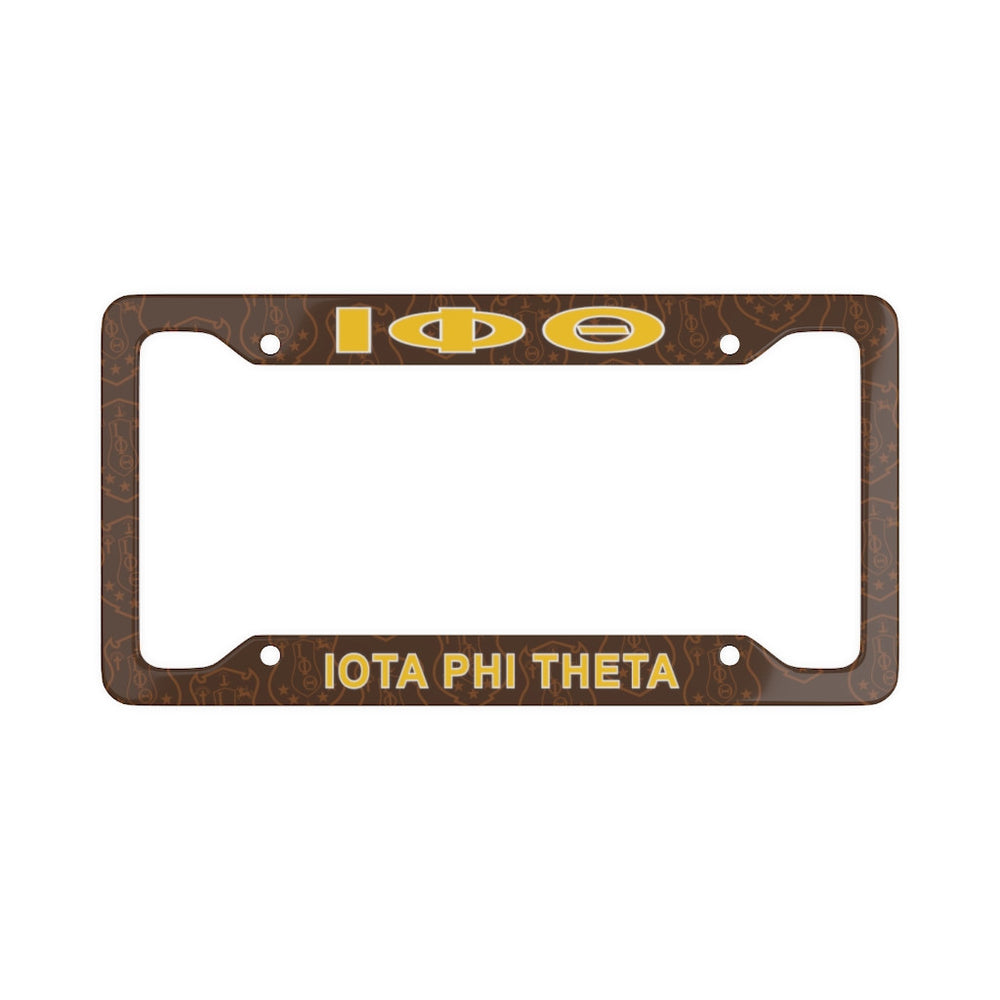 Iota Phi Theta License Plate Frame New Iota Phi Theta License Plate Frame - New