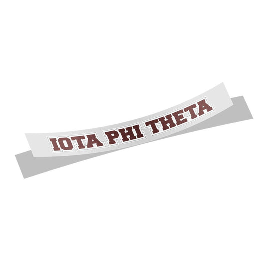 Iota Phi Theta Iota Phi Theta Long Window Sticker
