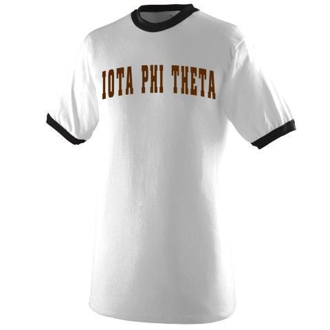 Iota Phi Theta Ringer T Shirt Iota Phi Theta Ringer T-shirt