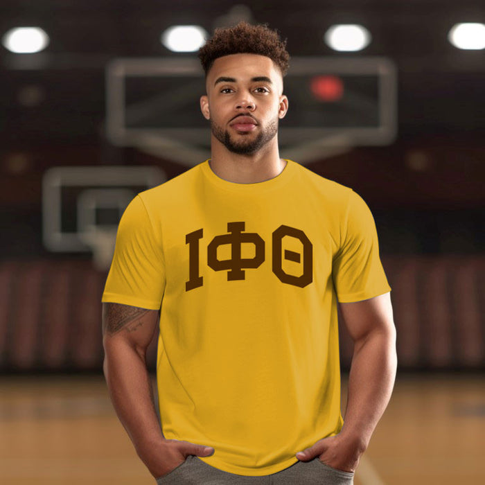 Iota Phi Theta Greek Lettered Arch T Shirt Iota Phi Theta Greek Lettered Arch T-Shirt