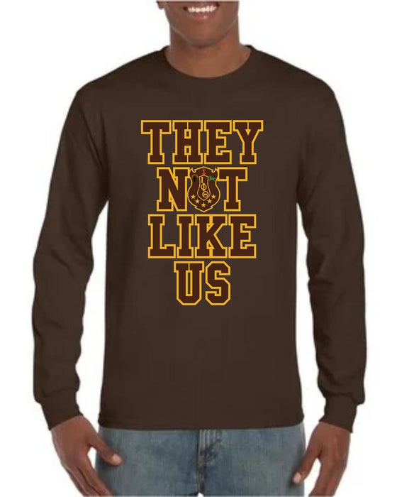 Iota Phi Theta They Not Like Us Long Sleeve T Shirts Iota Phi Theta They Not Like Us Long Sleeve T-shirts